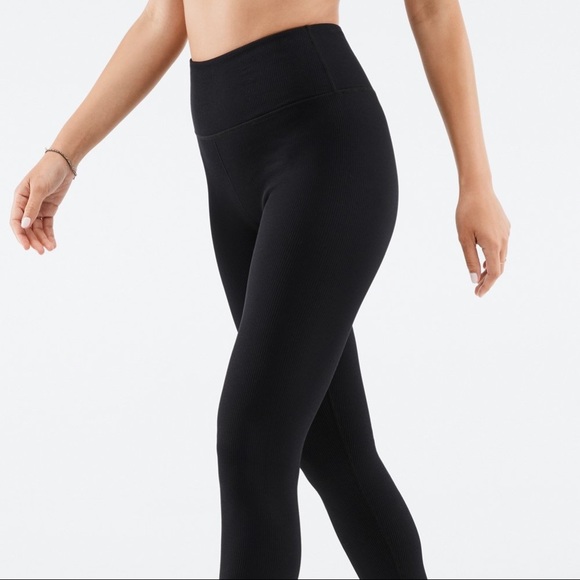 Fabletics high waisted rubbed seamless leggings - M - Picture 5 of 6